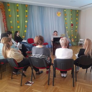 Clubul de interese organizat pentru colaboratorii Instituției speciale de educație timpurie nr. 135