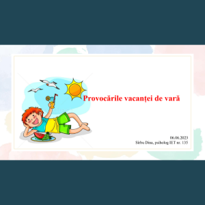 Petreceți vacanța activ!